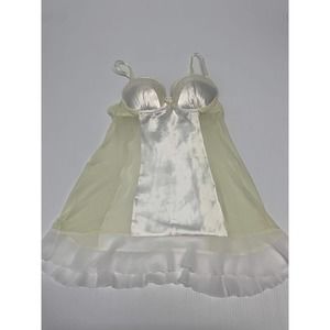 Intimo Donatella Babydoll White M Women's A58